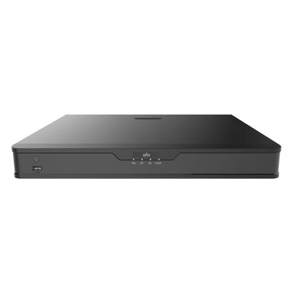 Uniview NVR302-16Q 16 csatornás Hibryd NVR rögzítő 2 HDD, 40Mbps rögzítési sávszélesség, H.265