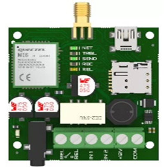 SECURECOM ThermoStar GPRS alapú IOT eszköz  hőszabályozó funkciókkal, két bemenettel és egy kimenettel