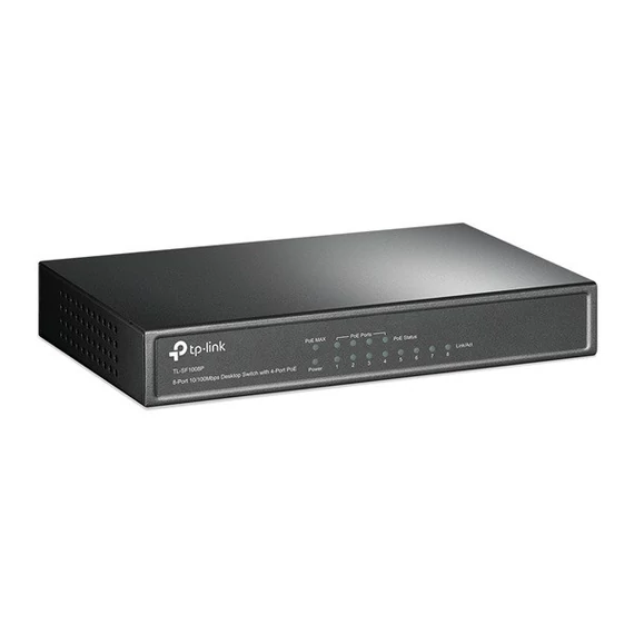 TPLINK TL-SF1008P Switch 8x100Mbps (4xPOE),  TL-SF1008P