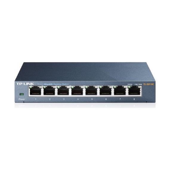 TPLINK TL-SG108 Switch 8x1000Mbps,  TL-SG108