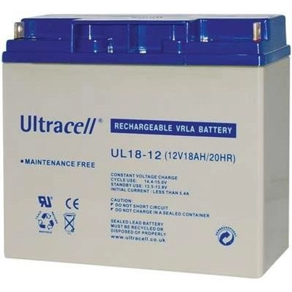 Ultracell UL18-12 12V/18Ah akkumulátor